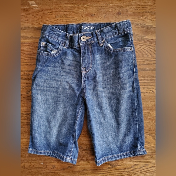 Short Garçon The Children's Place - Taille 4T - Coton Gris - Occasion Très Bon État